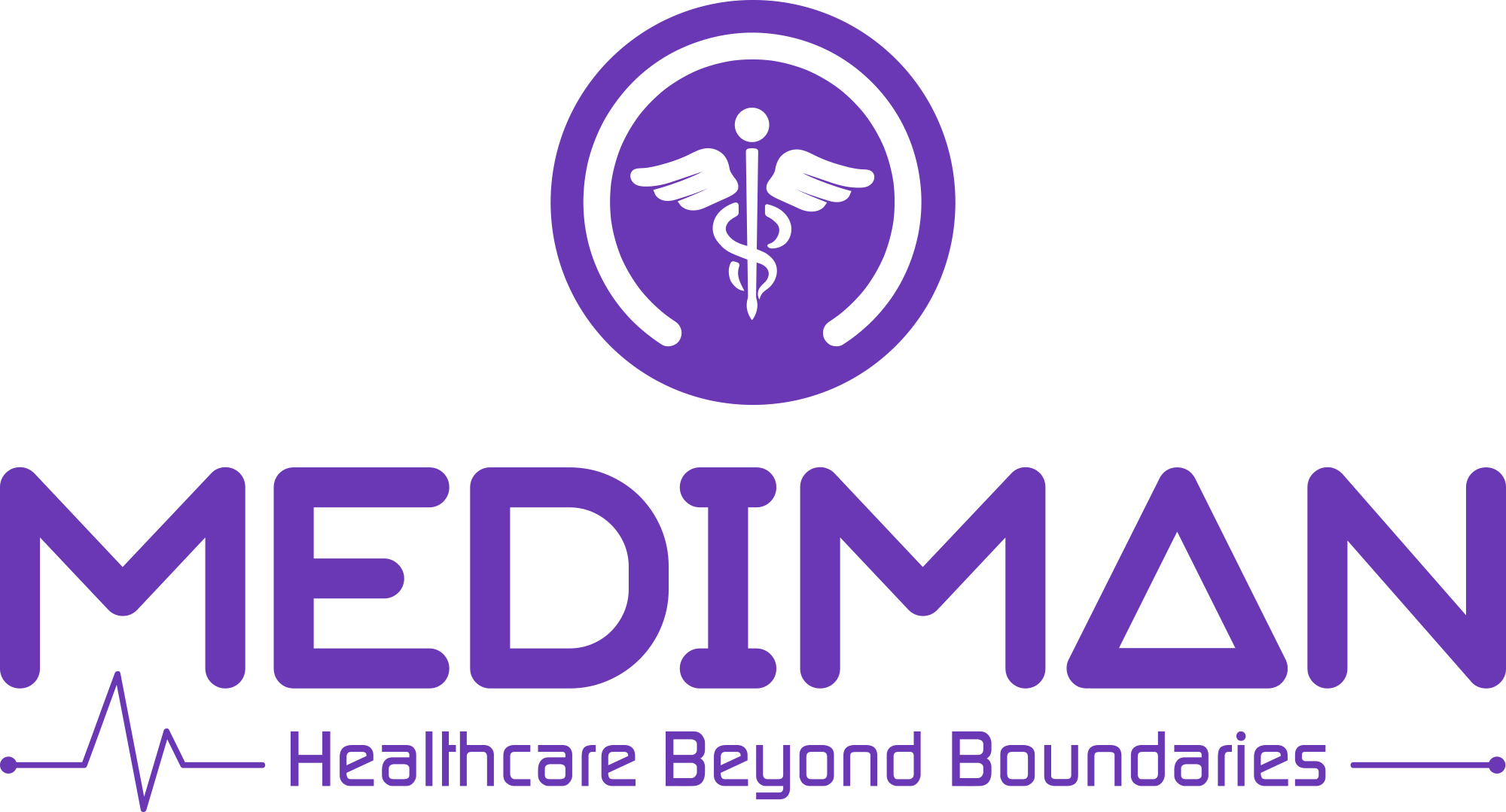 MediMan Doctor stacked logo, PNG